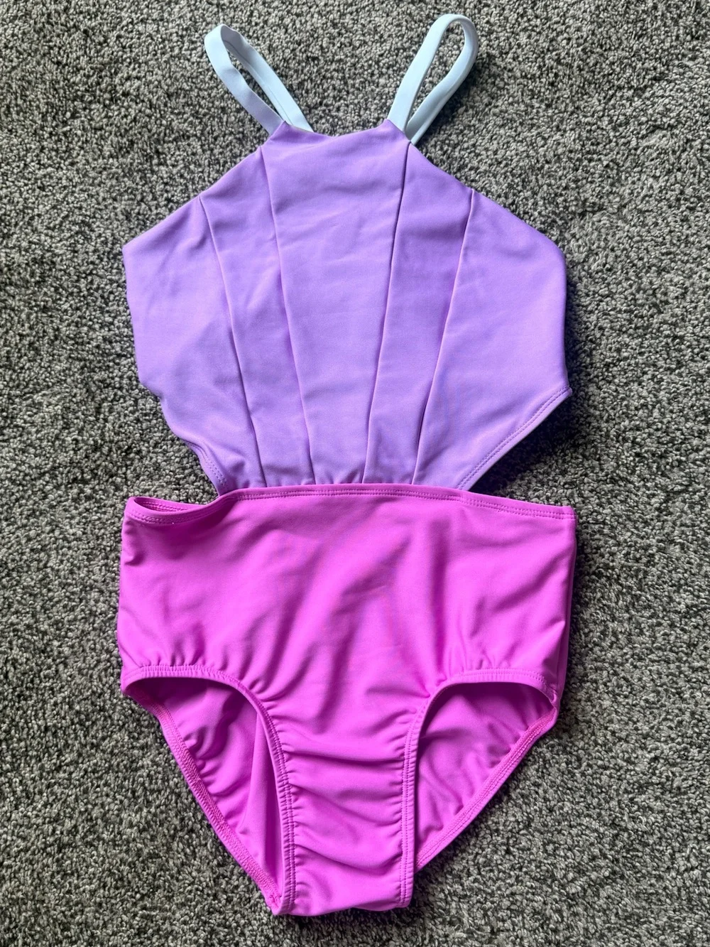 Every Turn Two-Tone Dance Leotard